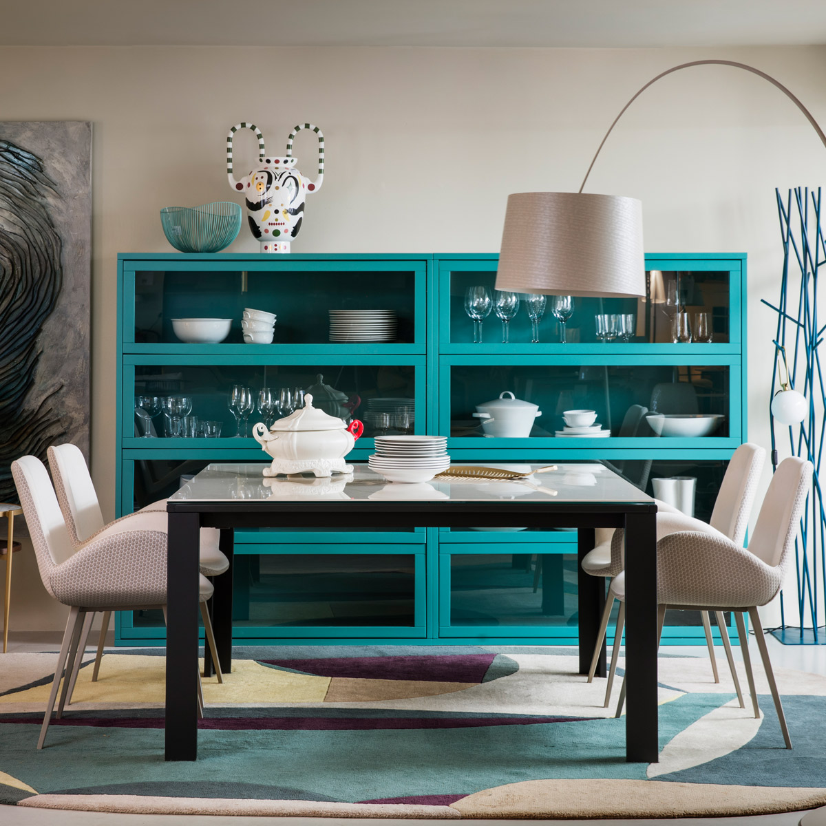 COMIFORT Mesa De Comedor - Mueble Para Salon Oficina Despacho Robusto Y Moderno De Roble Macizo